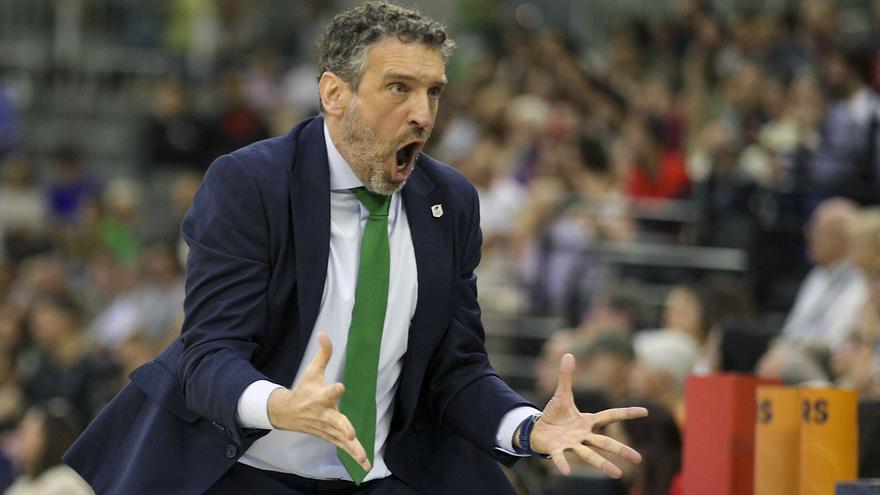 Ibon Navarro, en una de sus peores rachas con el Unicaja