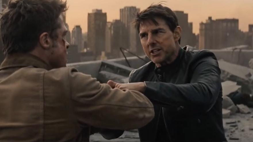 Hollywood carga contra la IA: denuncia a TikTok por los vídeos de Tom Cruise y Brad Pitt enfrentándose puñetazos en una azotea