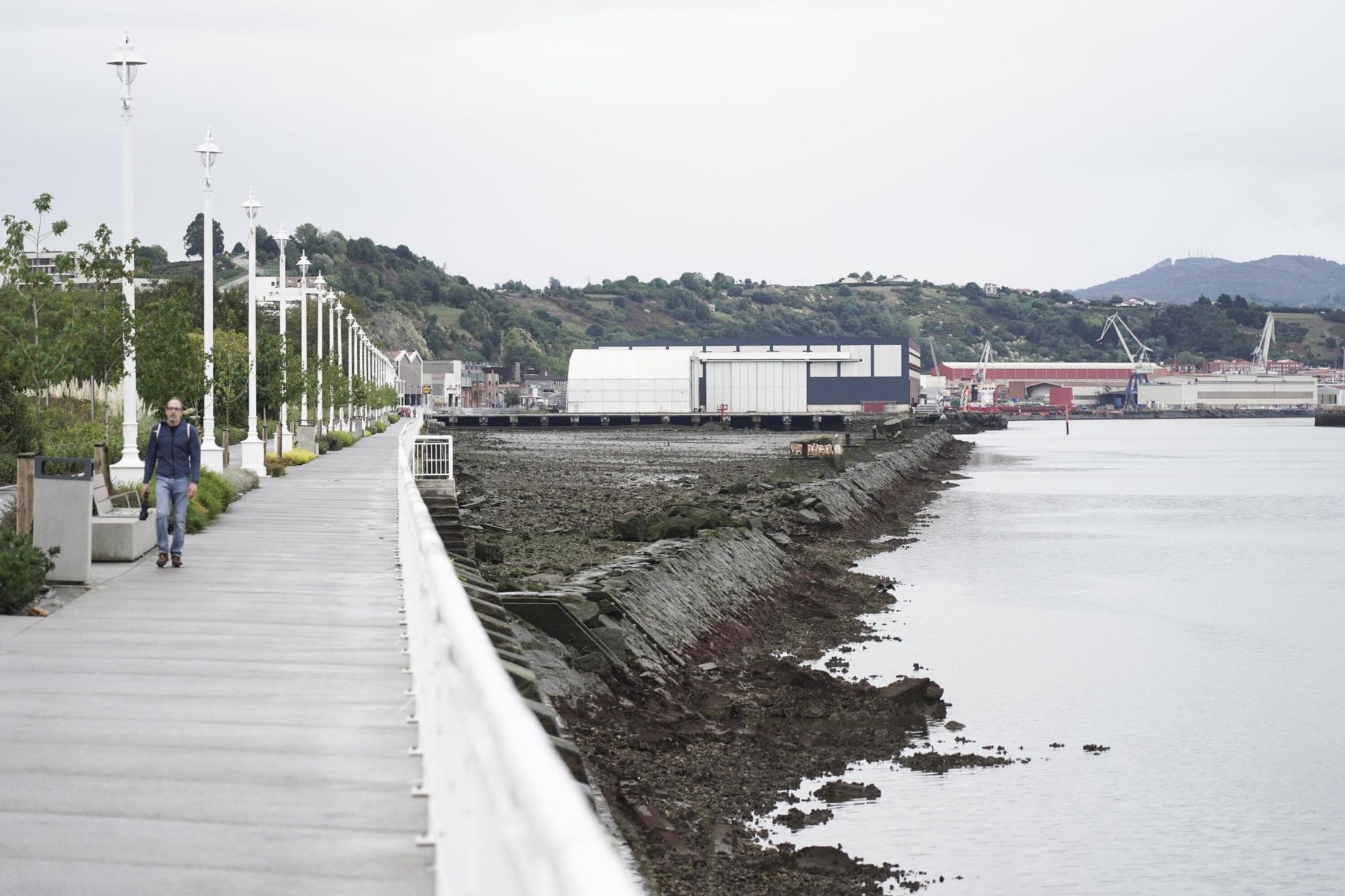 La llamativa estampa que deja la bajamar en Bizkaia