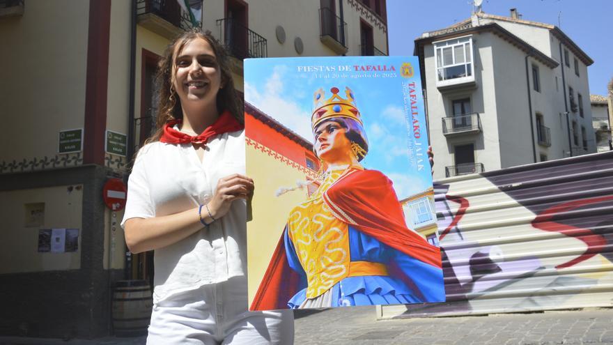 El cartel ‘Reina de las Fiestas’ representará las Fiestas de Tafalla