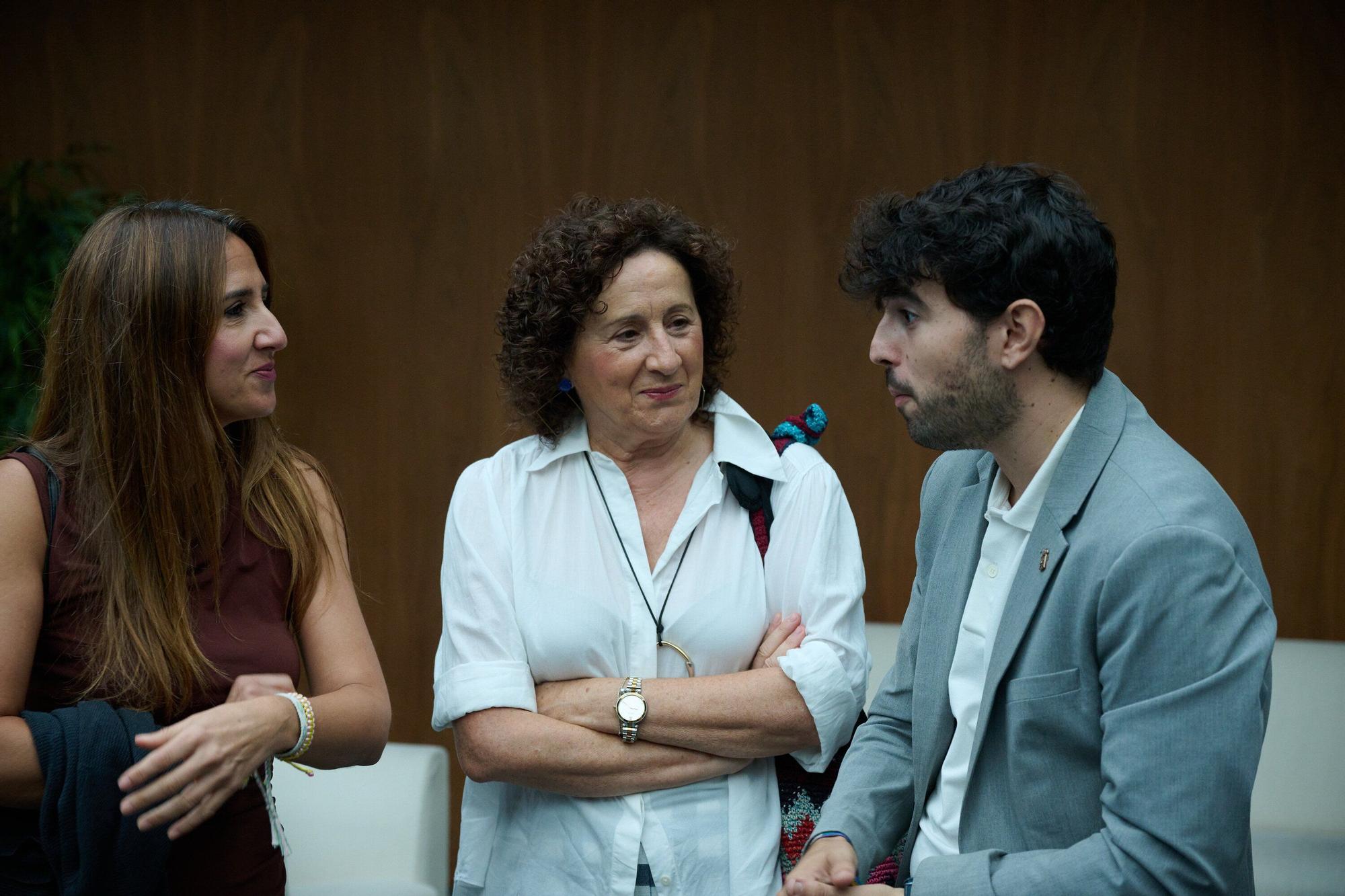 Fotos del pleno del Parlamento de Navarra este jueves, 18 de septiembre