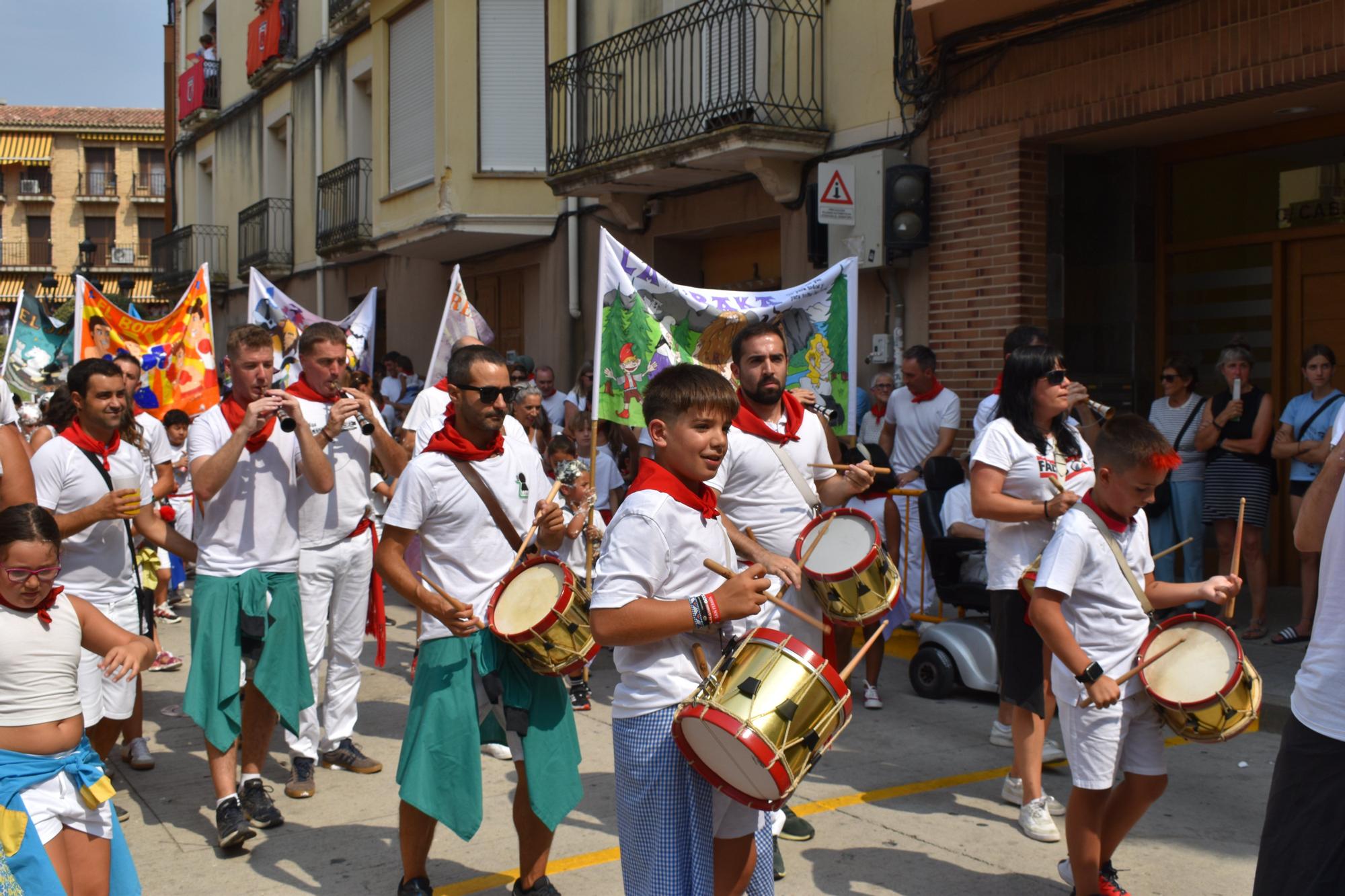 Fotos del chupinazo de las fiestas de Falces 2025