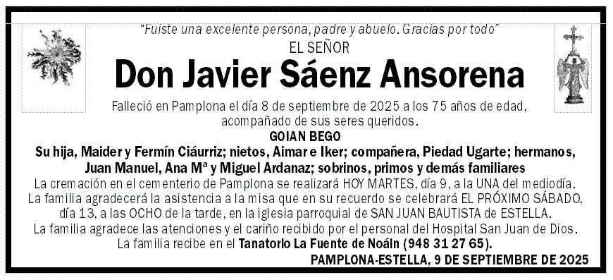 Javier Sáenz Ansorena