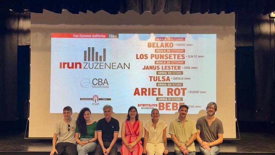Bebe y Ariel Rot encabezan la nueva edición de Irun Zuzenean, que se amplía a cuatro fines de semana en el CBA
