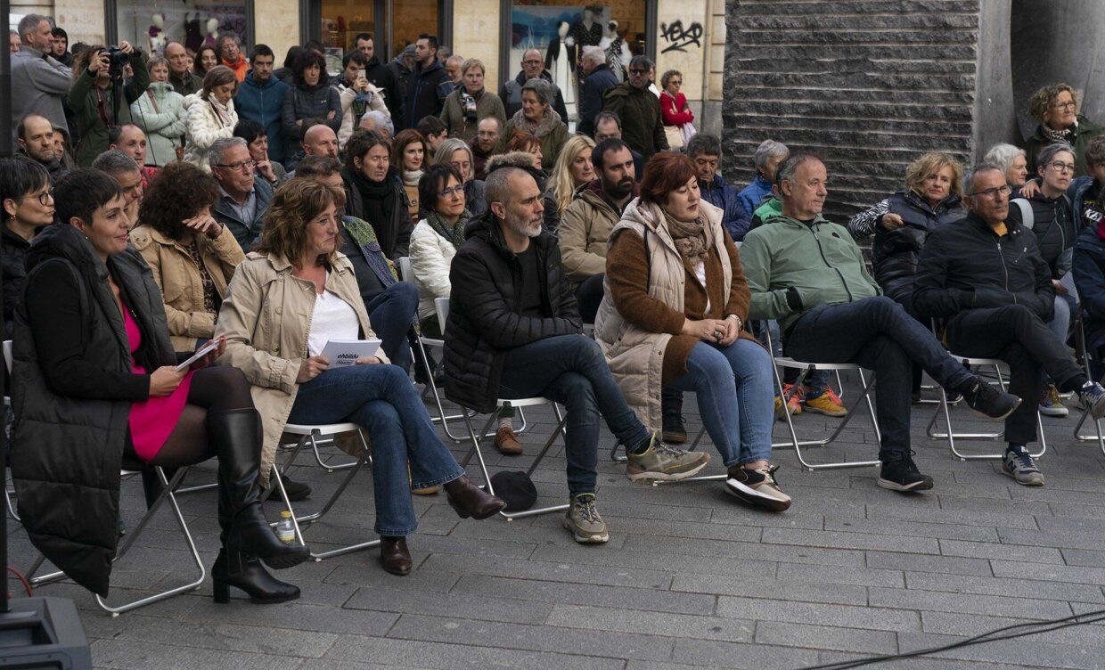 En imágenes: arranca la campaña en Vitoria