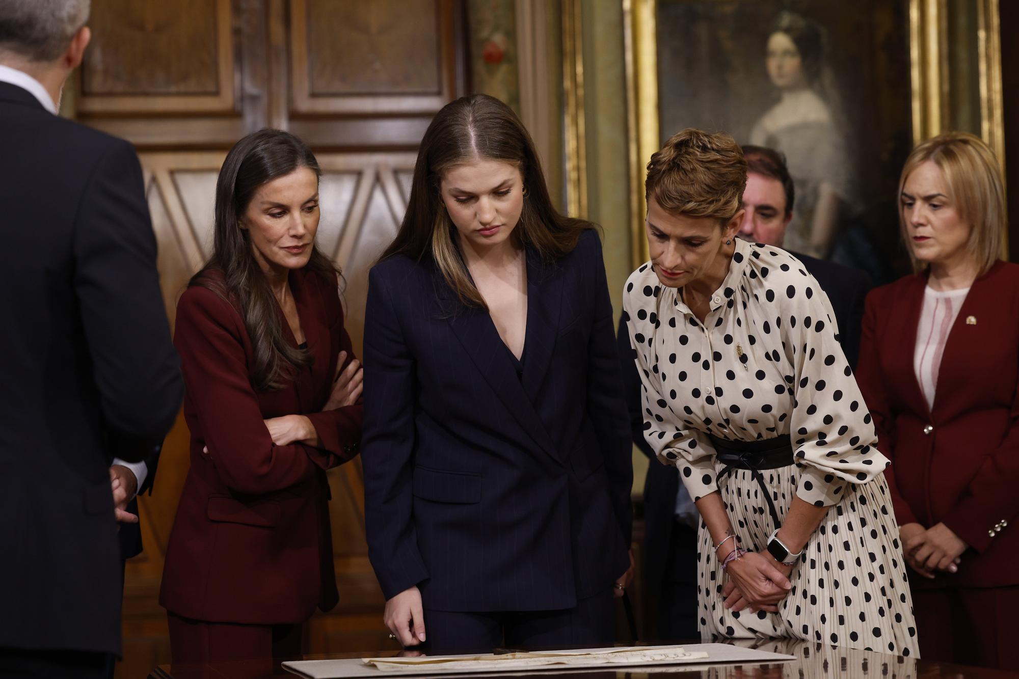 Visita de Felipe de Borbón, Leonor y Letizia a Navarra (viernes 26 de septiembre de 2025)