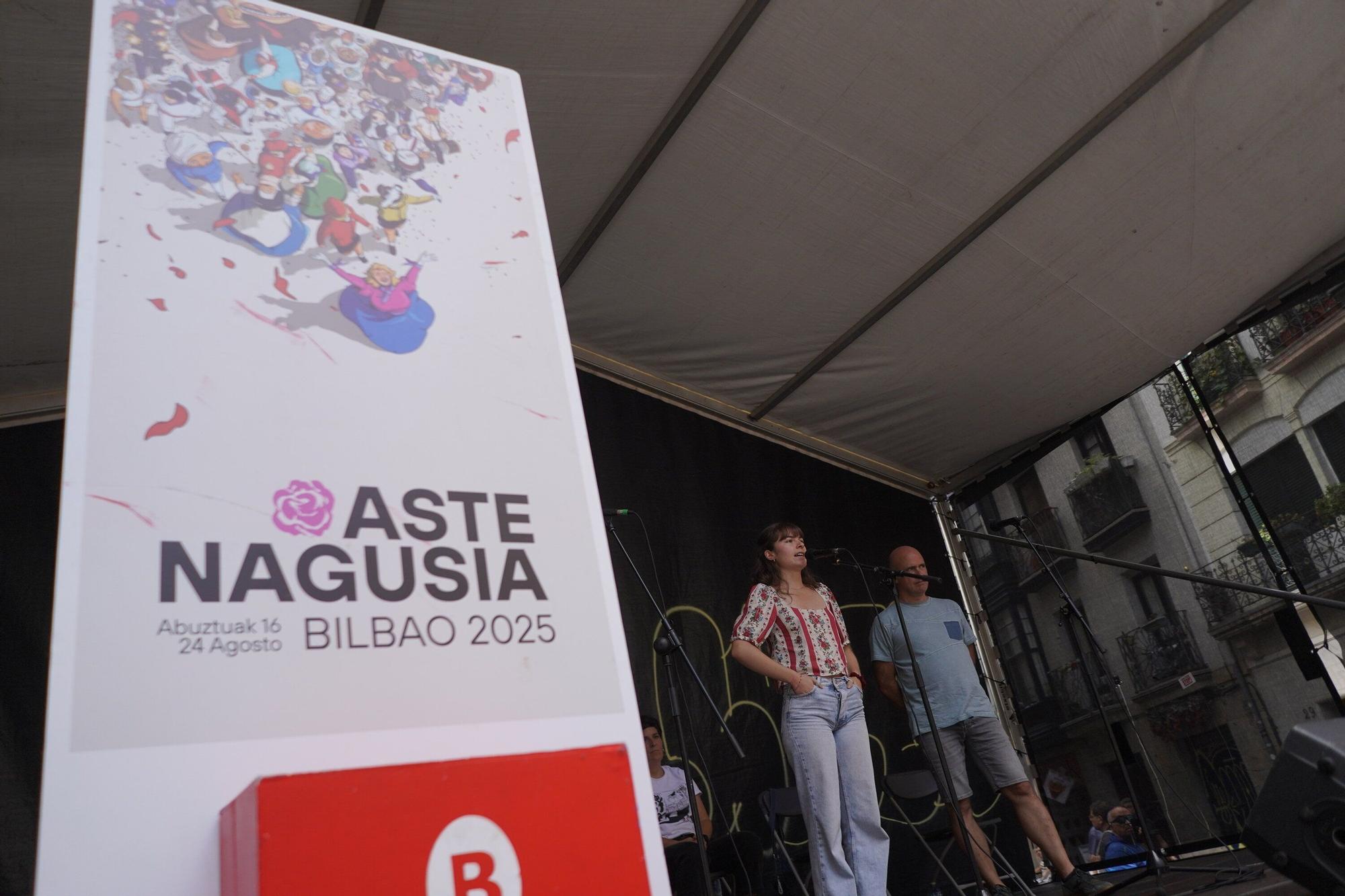 En imágenes: La penúltima sesión de bertsolaris en Aste Nagusia