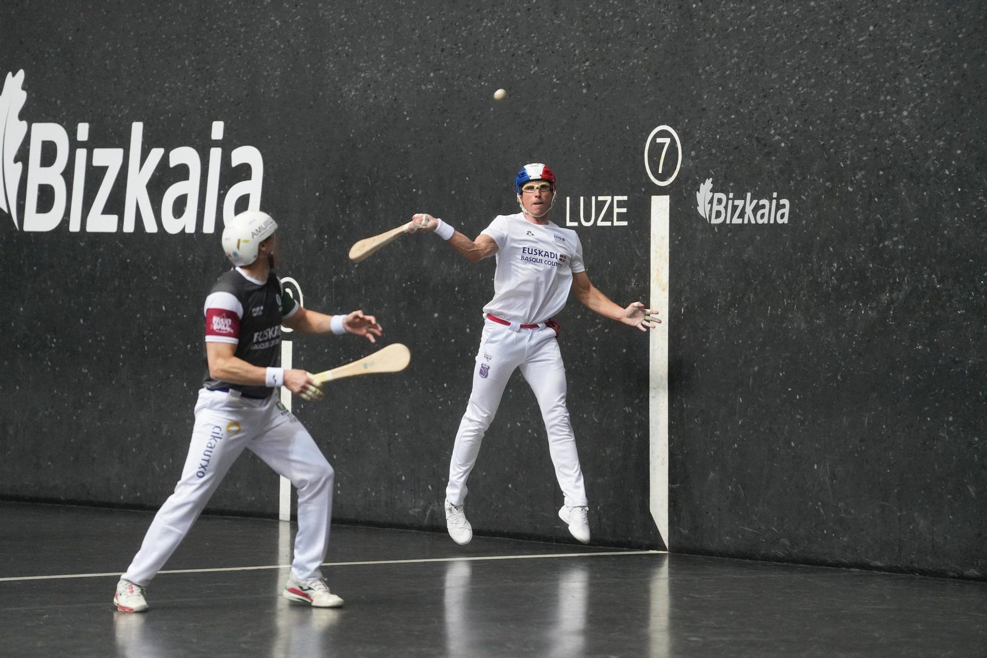 Gaubeka e Imanol superan a Necol-Brefel en la primera jornada de la Liga de Naciones en Bilbao.