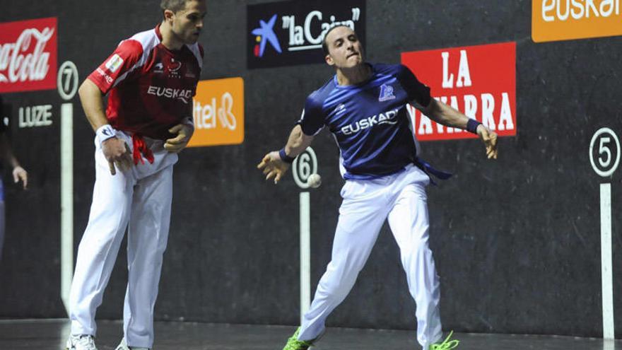 22-11 Irujo y Zabaleta ganan a Olaizola II-Zabala y afianzan el liderato