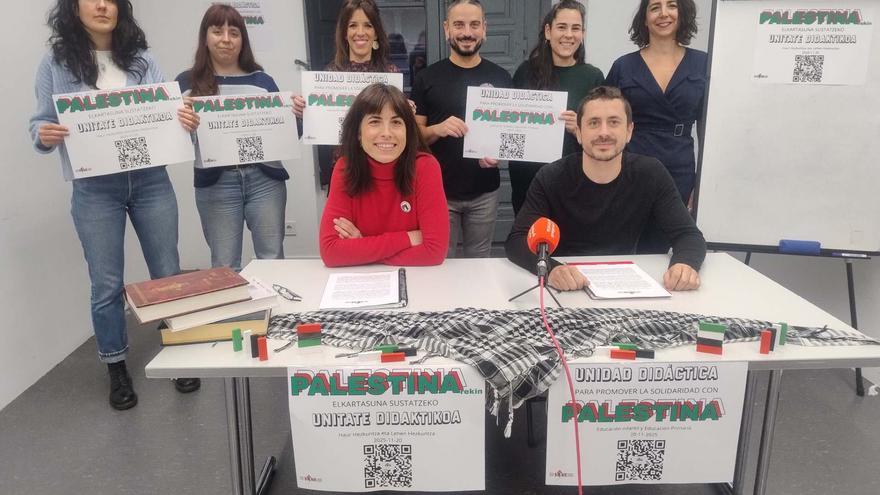 Docentes por Palestina de Navarra diseñan unidades didácticas para concienciar sobre el genocidio