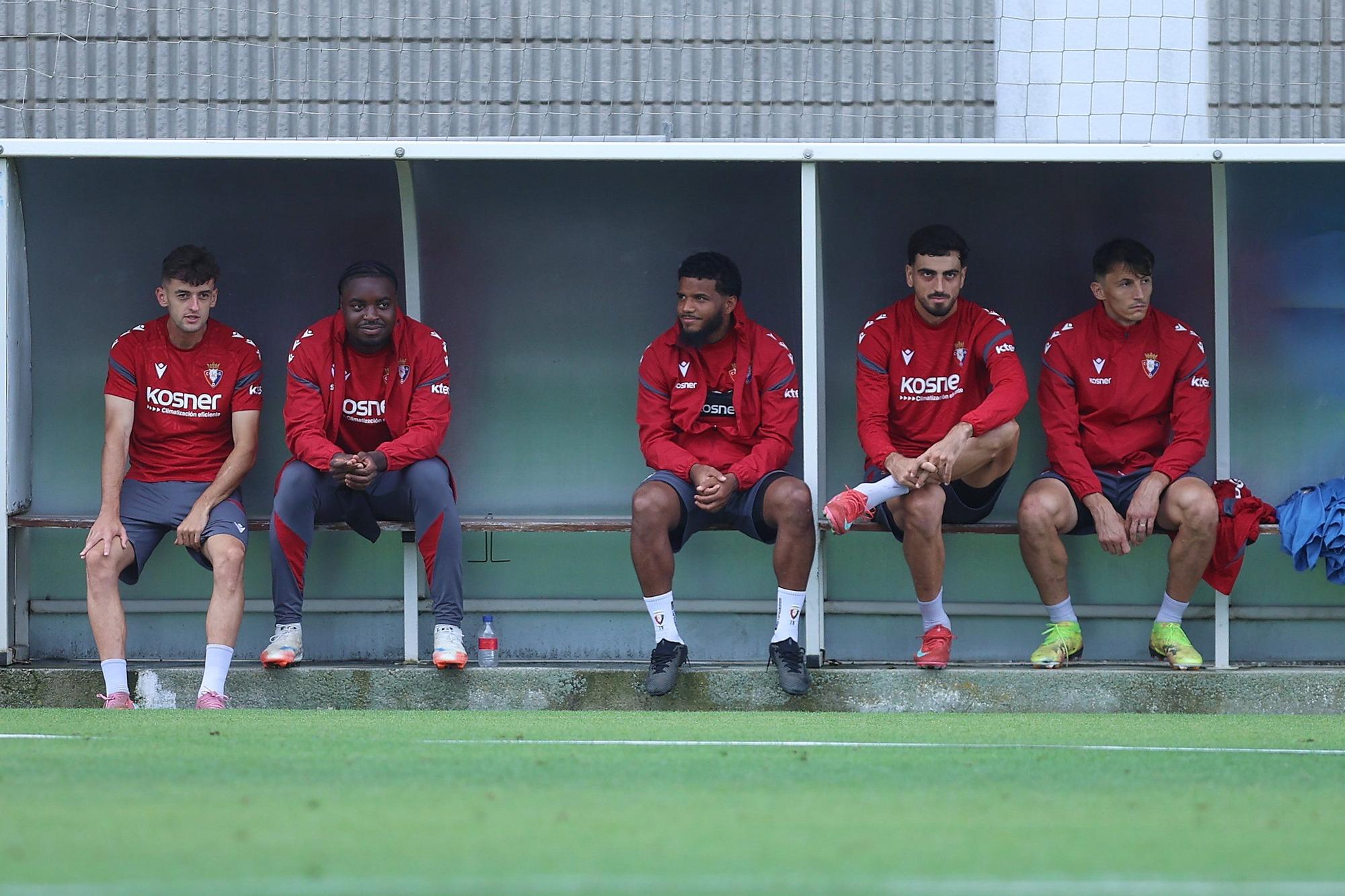 Fotos del entrenamiento de Osasuna (21/08/2025)