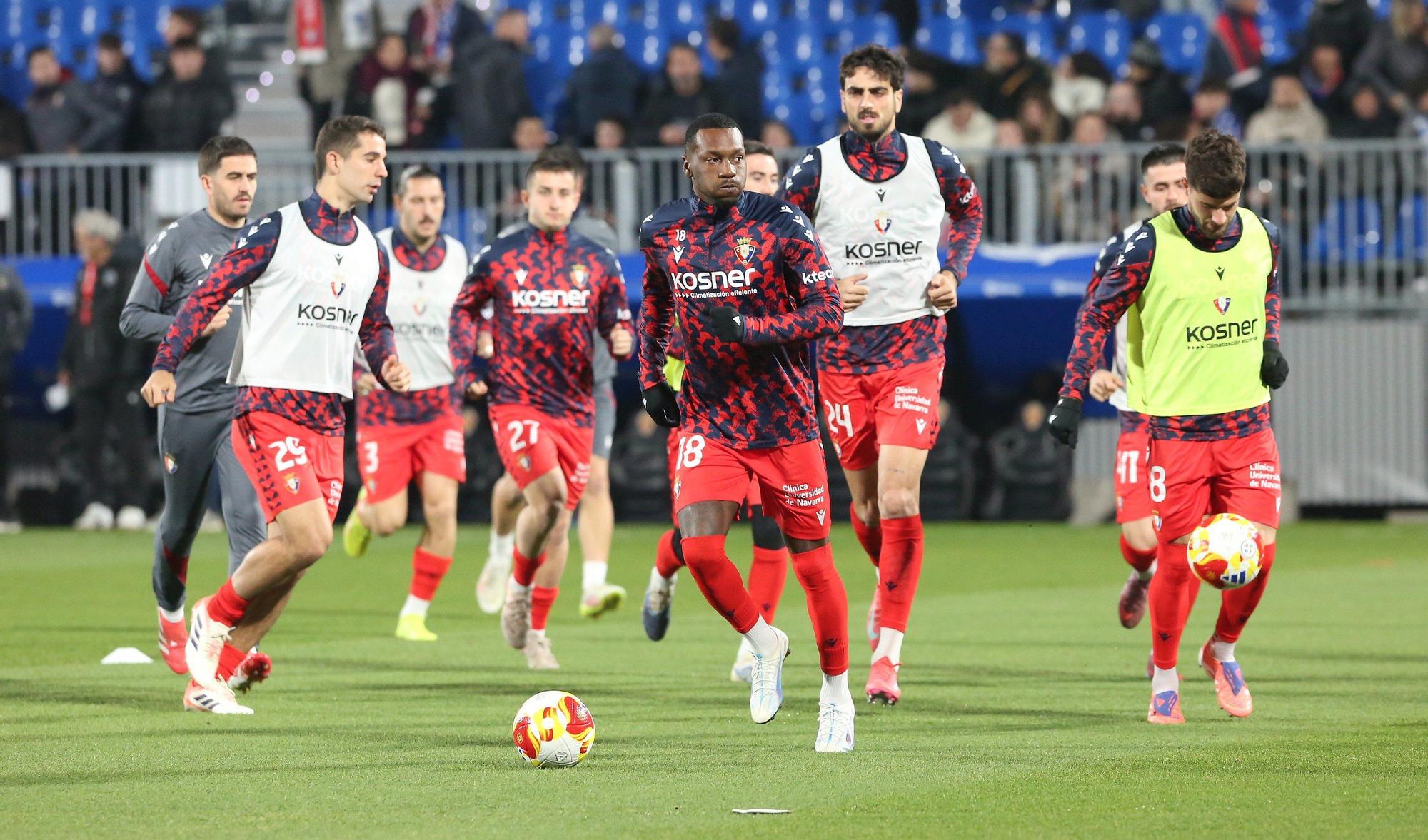 Fotos del CD Ebro - Osasuna en segunda ronda de la Copa del Rey