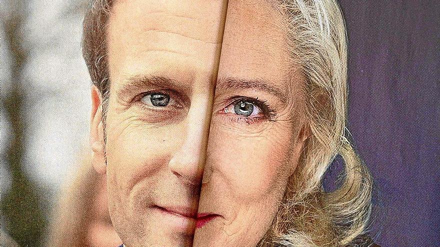 El resultado de la primera vuelta rompe en dos al electorado francés