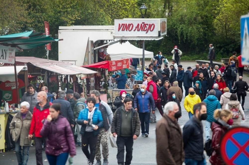 Ambiente en las campas de Armentia.