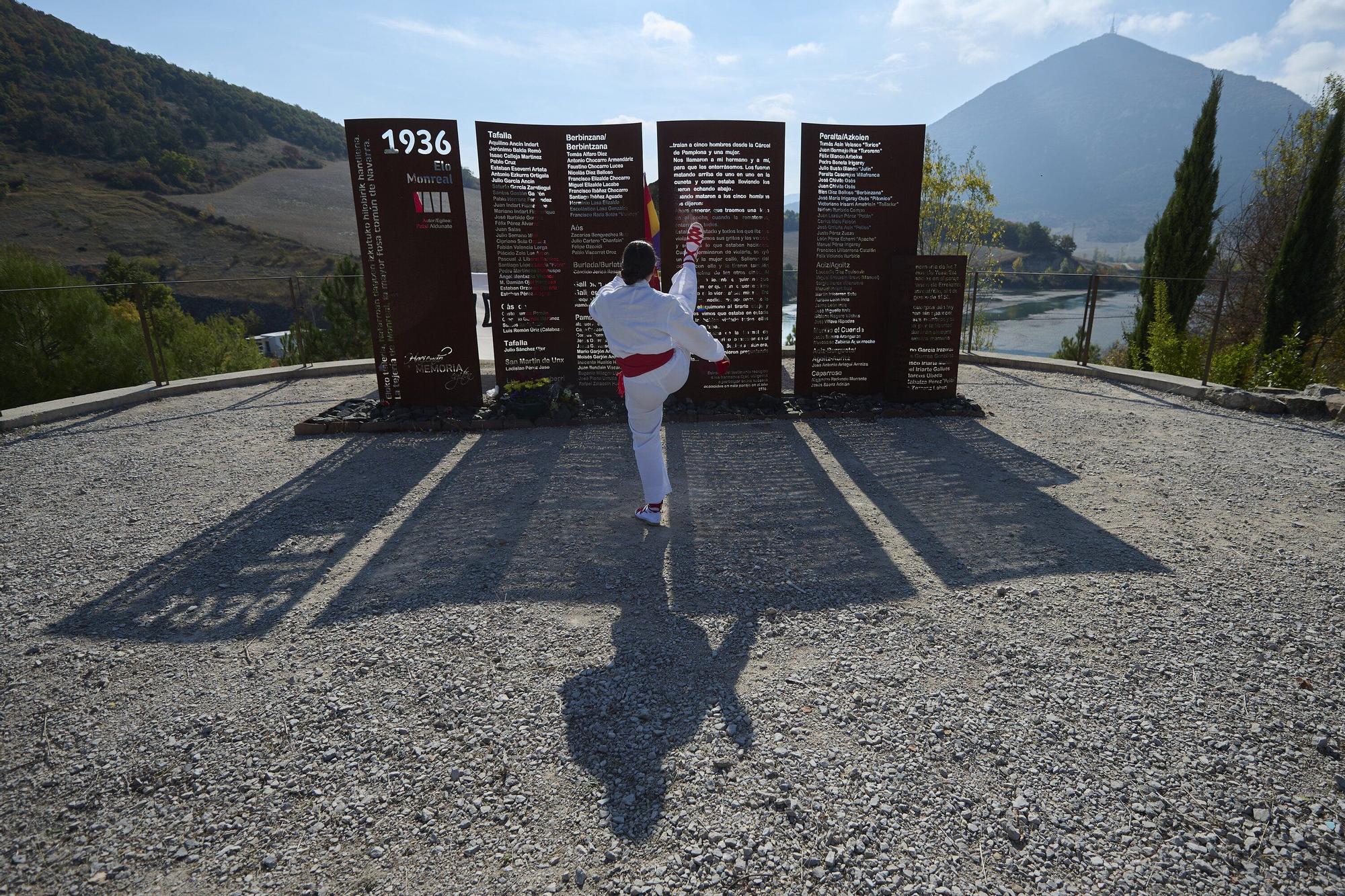 Homenaje anual en la Tejería de Monreal a las personas asesinadas en 1936