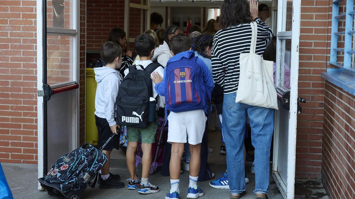 Comienzo del curso en la Ikastola Erreniega.