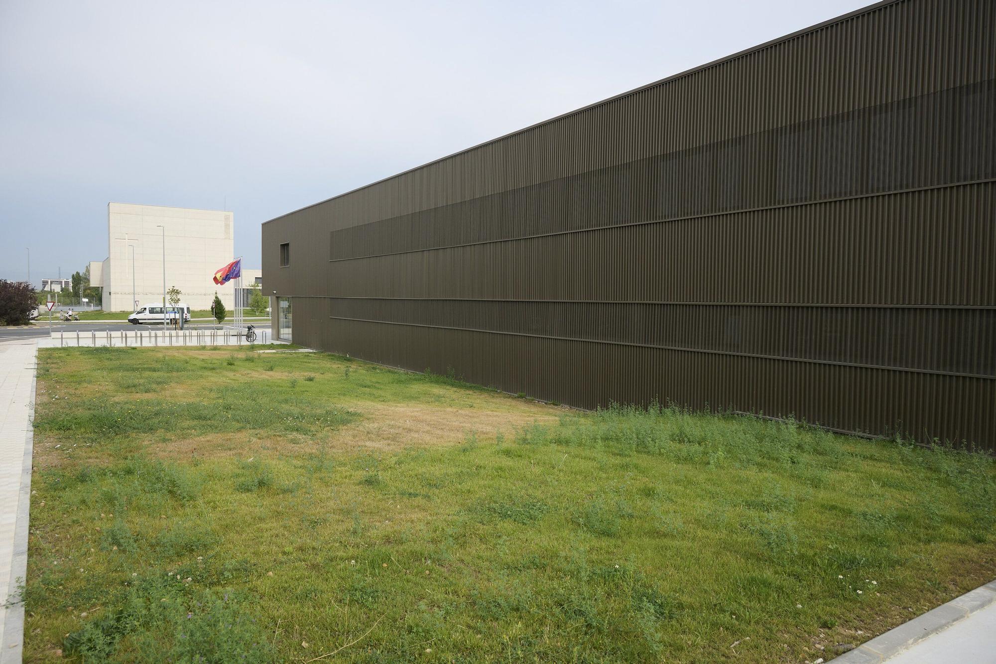 Fotos del nuevo polideportivo de Valle de Egüés
