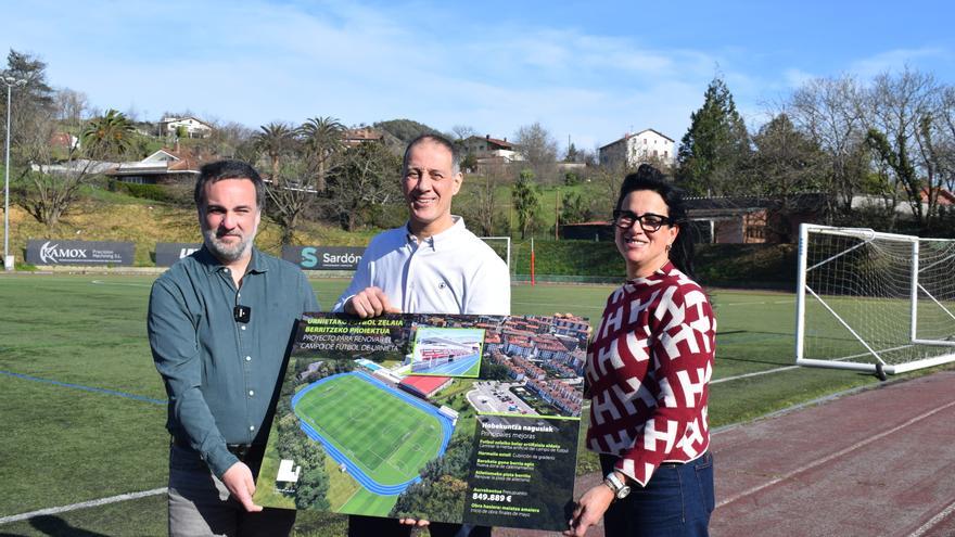 Urnieta renovará por completo su campo de fútbol