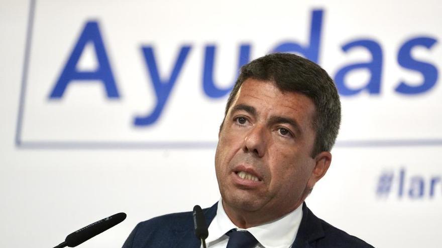 Mazón destaca que la Generalitat &quot;ya ha iniciado todas las obras en infraestructuras municipales afectadas por la dana&quot;