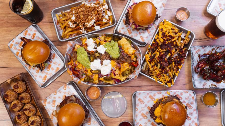 Smash burgers “sin cuentos, con mucha carne  y mucho queso” en Leioa