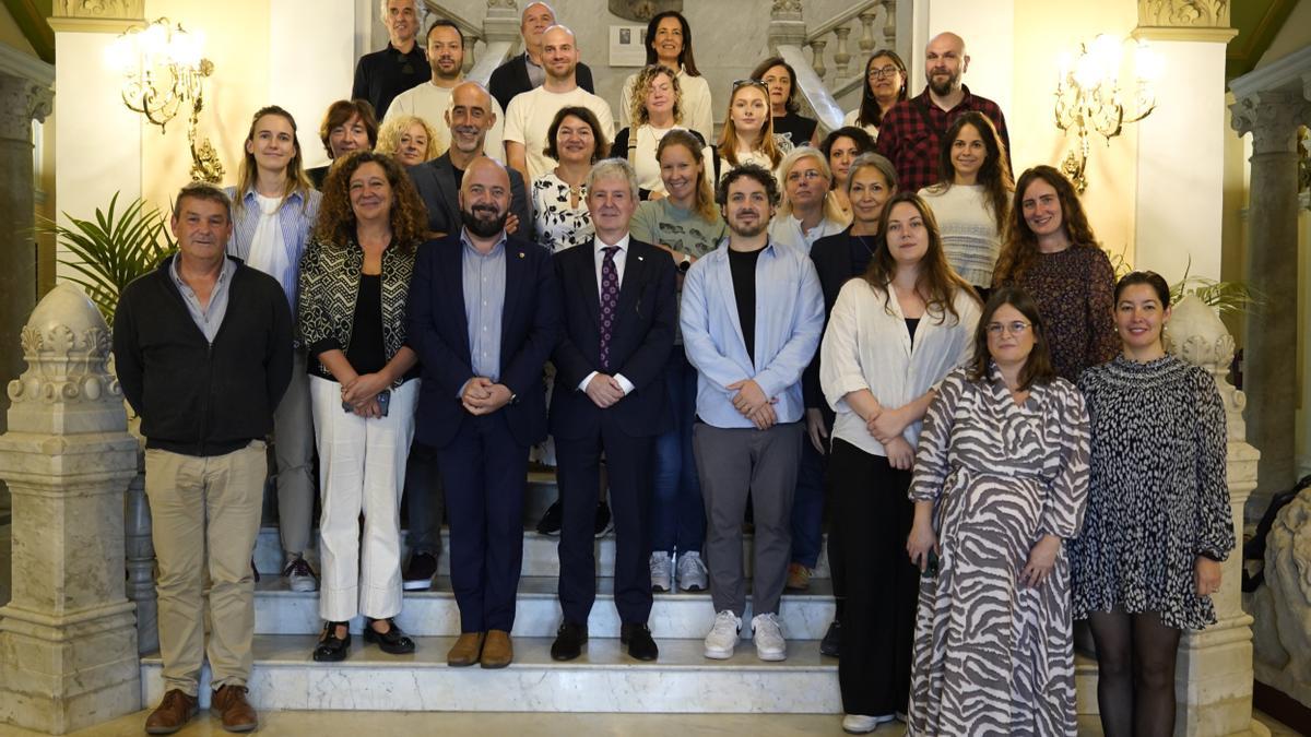 International Centre for Migration Policy Development (ICMPD) gobernuarteko erakundearen bisita.