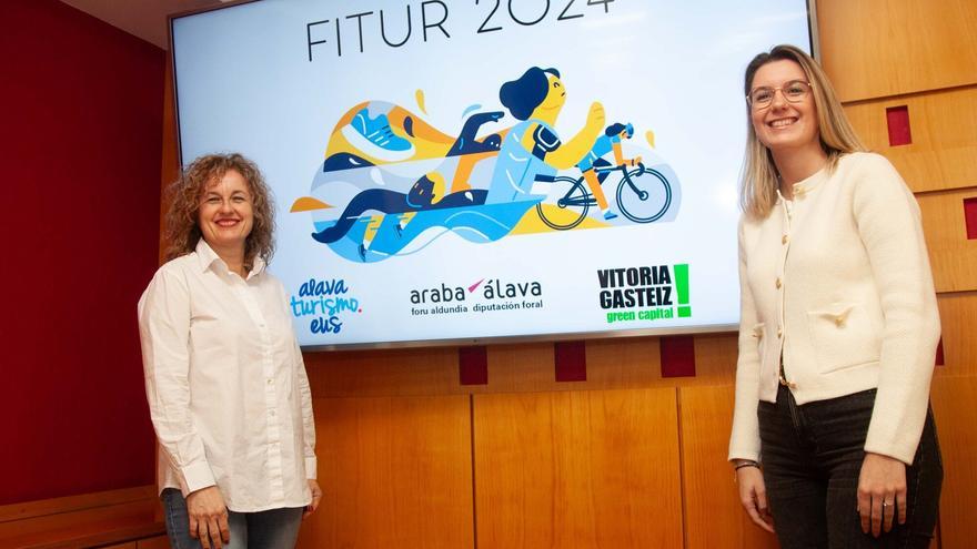Gasteiz eta Araba Fiturren izango dira turismo arloko turismogune gisa Martín Fizen, Igor González de Galdeanoren eta Ruth Britoren eskutik