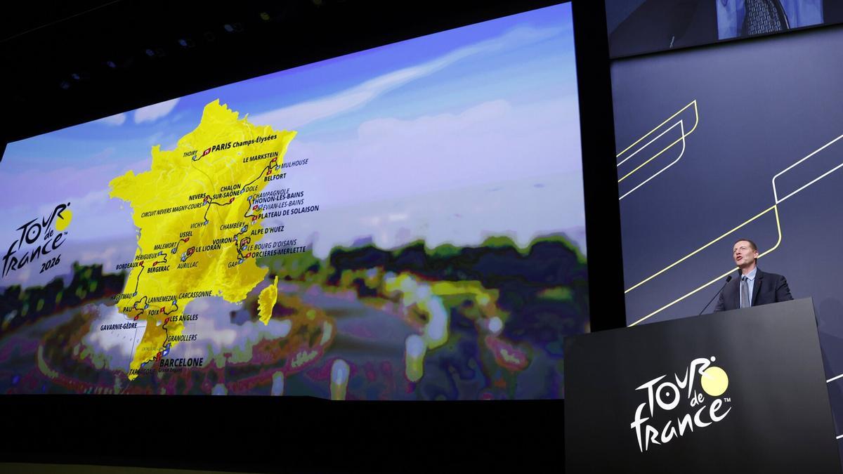 Presentación del Tour de Francia 2026.