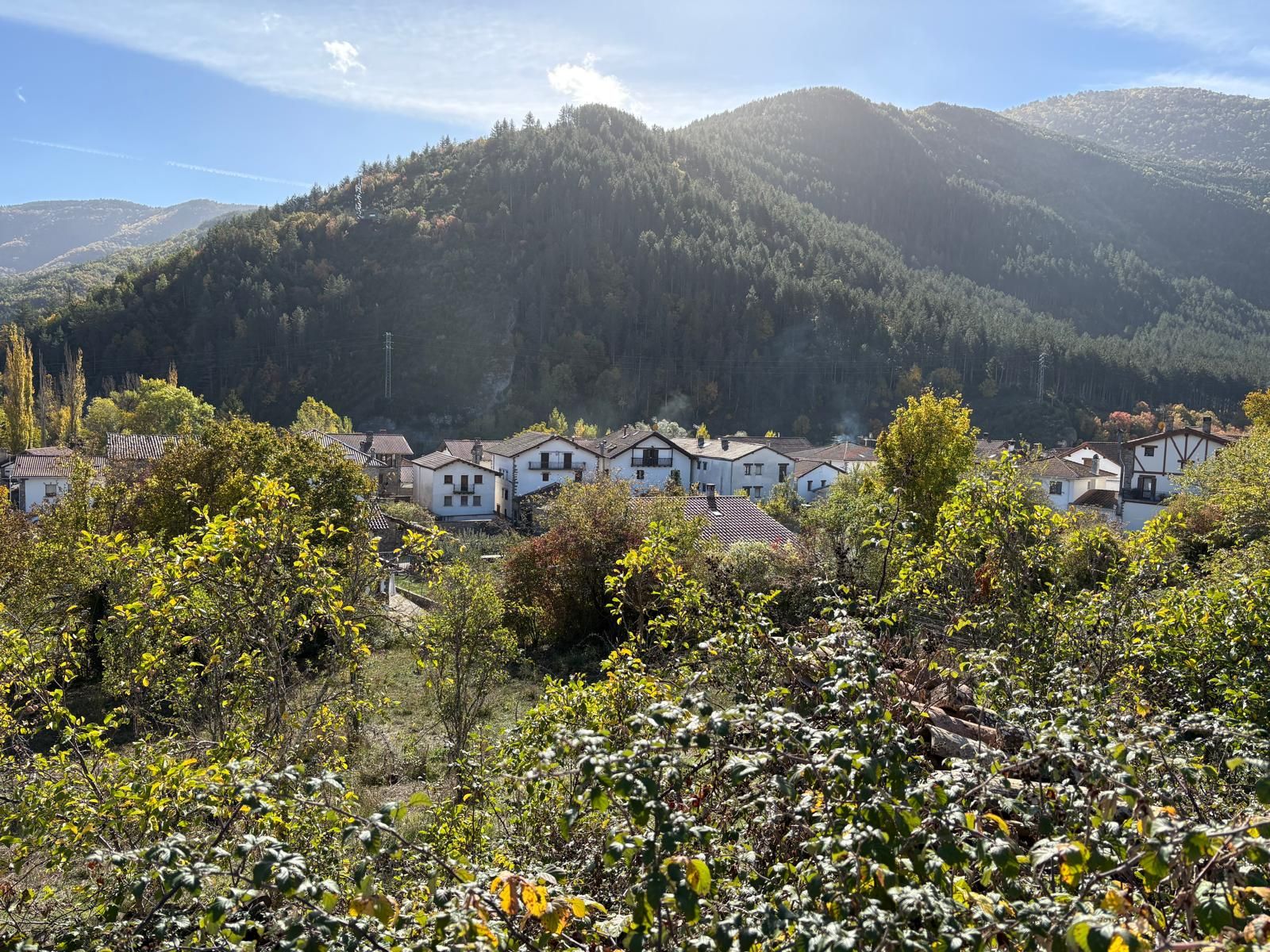 Burgui, el pueblo que da la bienvenida al valle de Roncal.