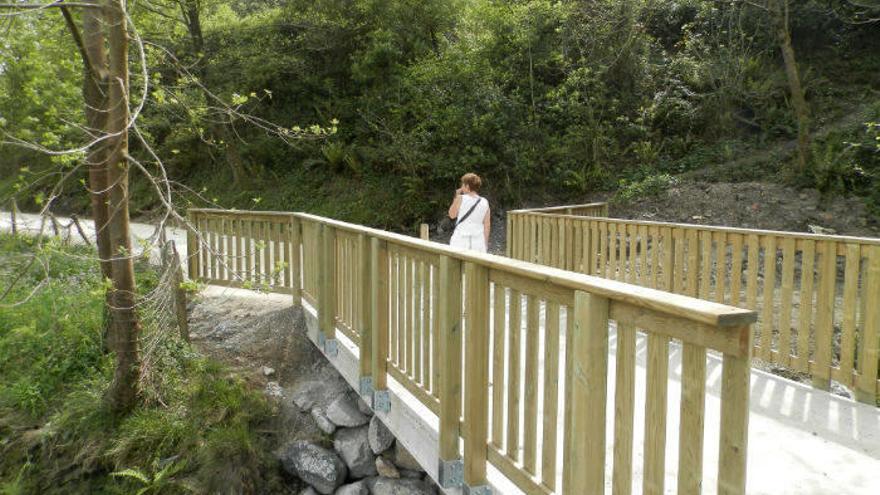 Nuevo puente entre Bedia y Usansolo.
