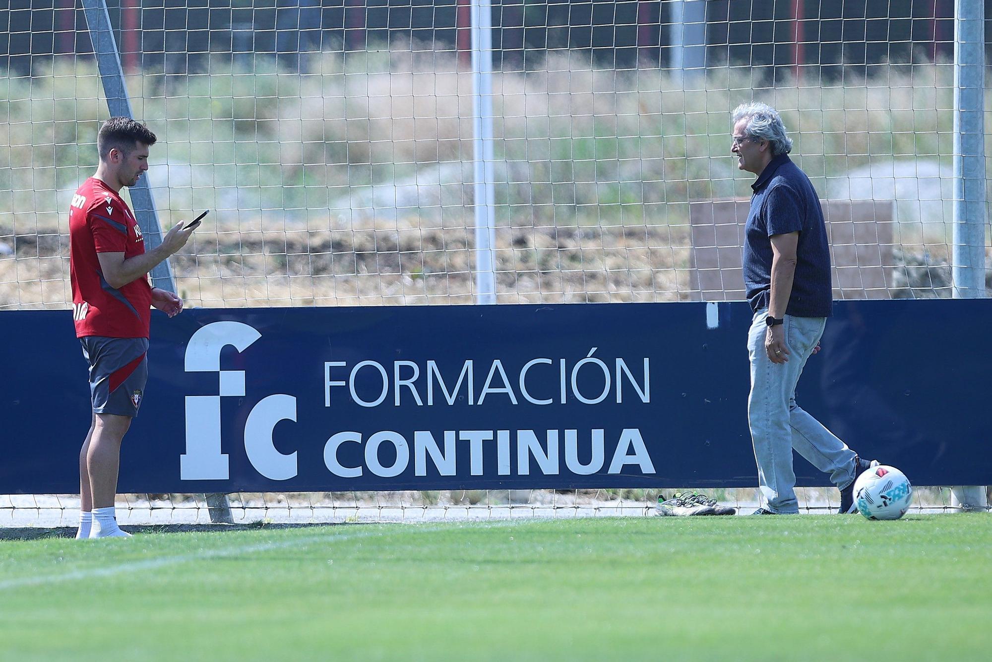 Entrenamiento de Osasuna (18/07/2025)