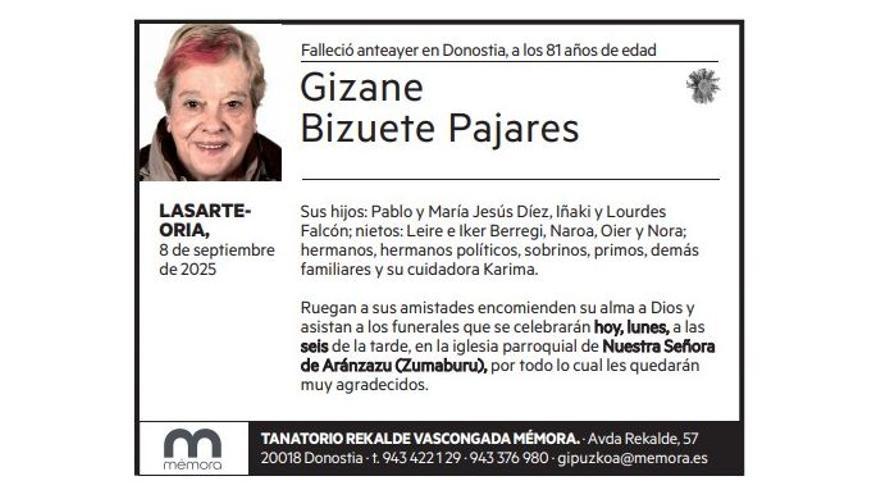 Gizane Bizuete Pajares