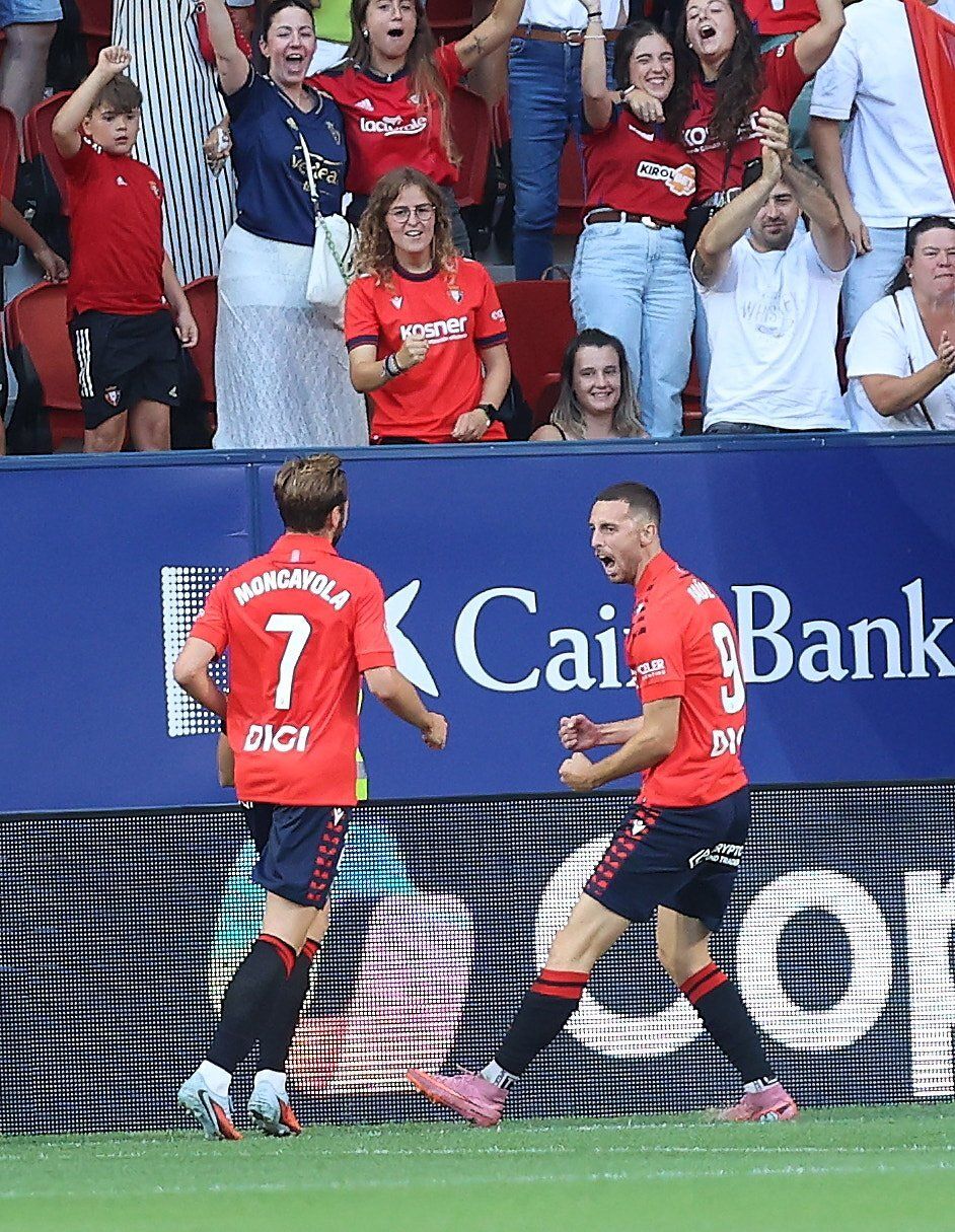 Mejores imágenes del Osasuna-Rayo