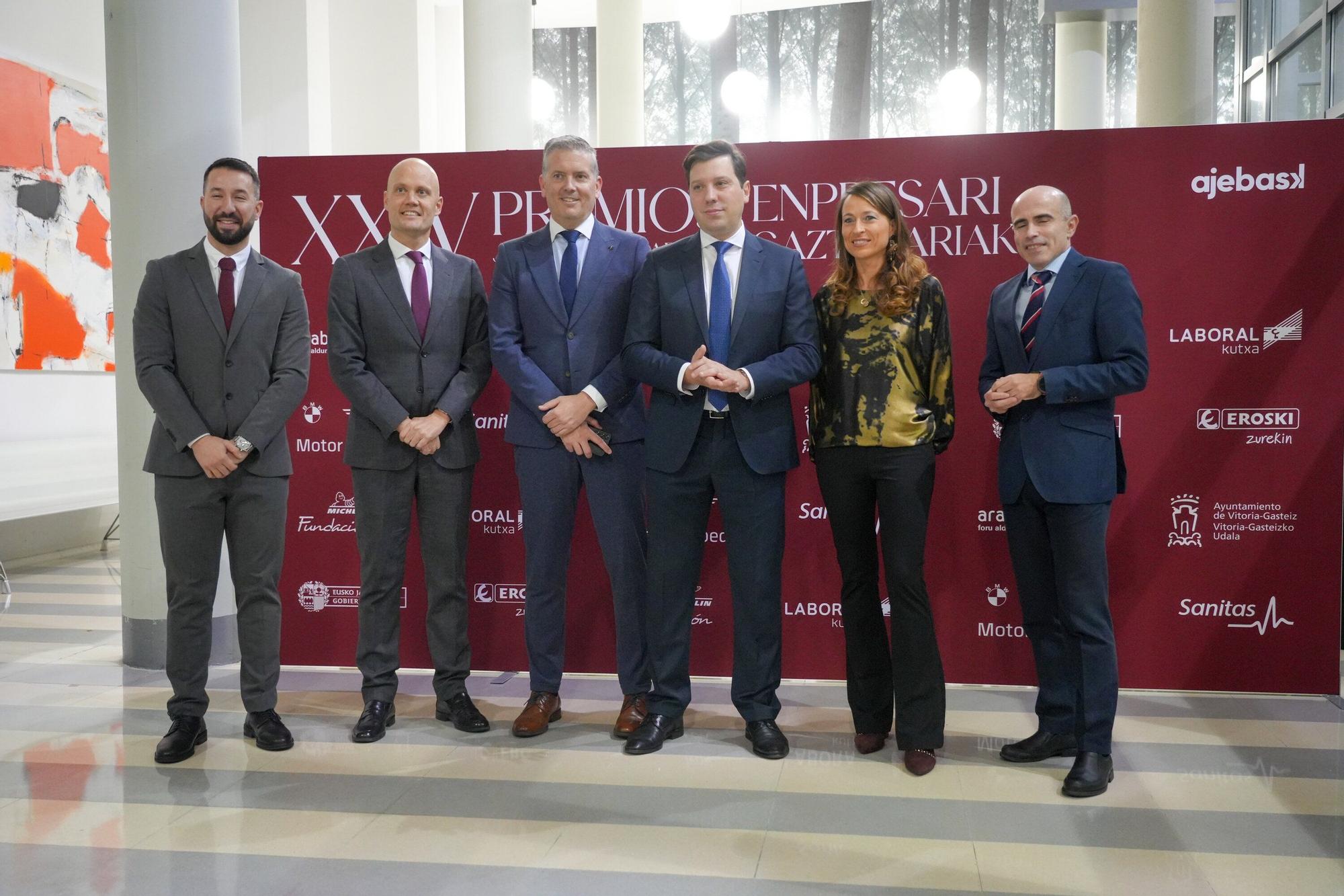 En imágenes: Entrega de los premios Ajebask 2025