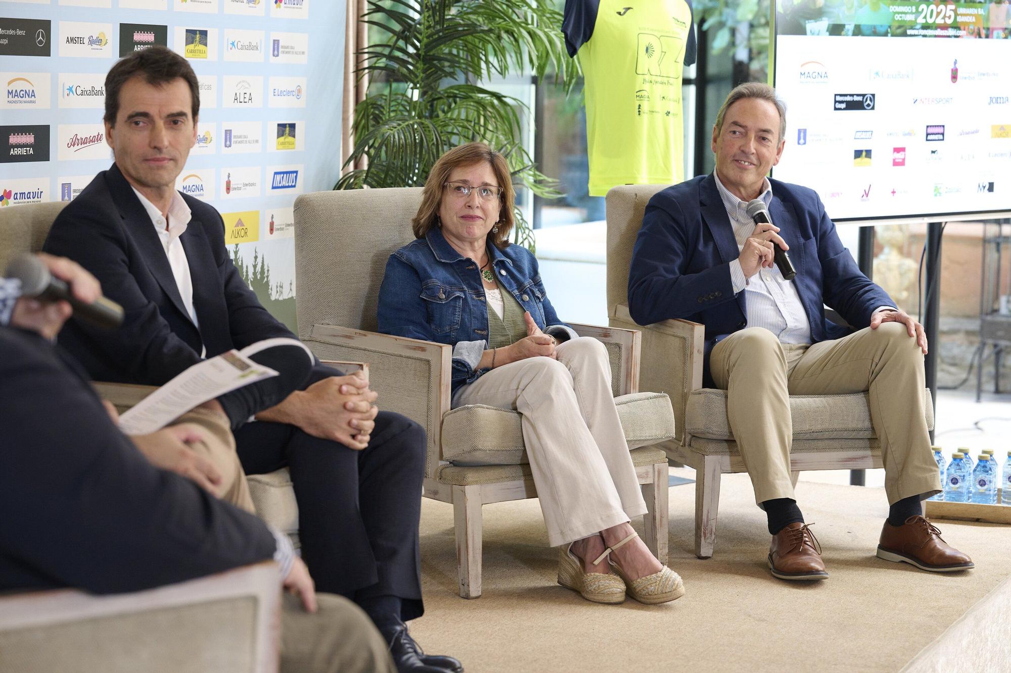 Fotos de la presentación de la XVIII Roncesvalles Zubiri