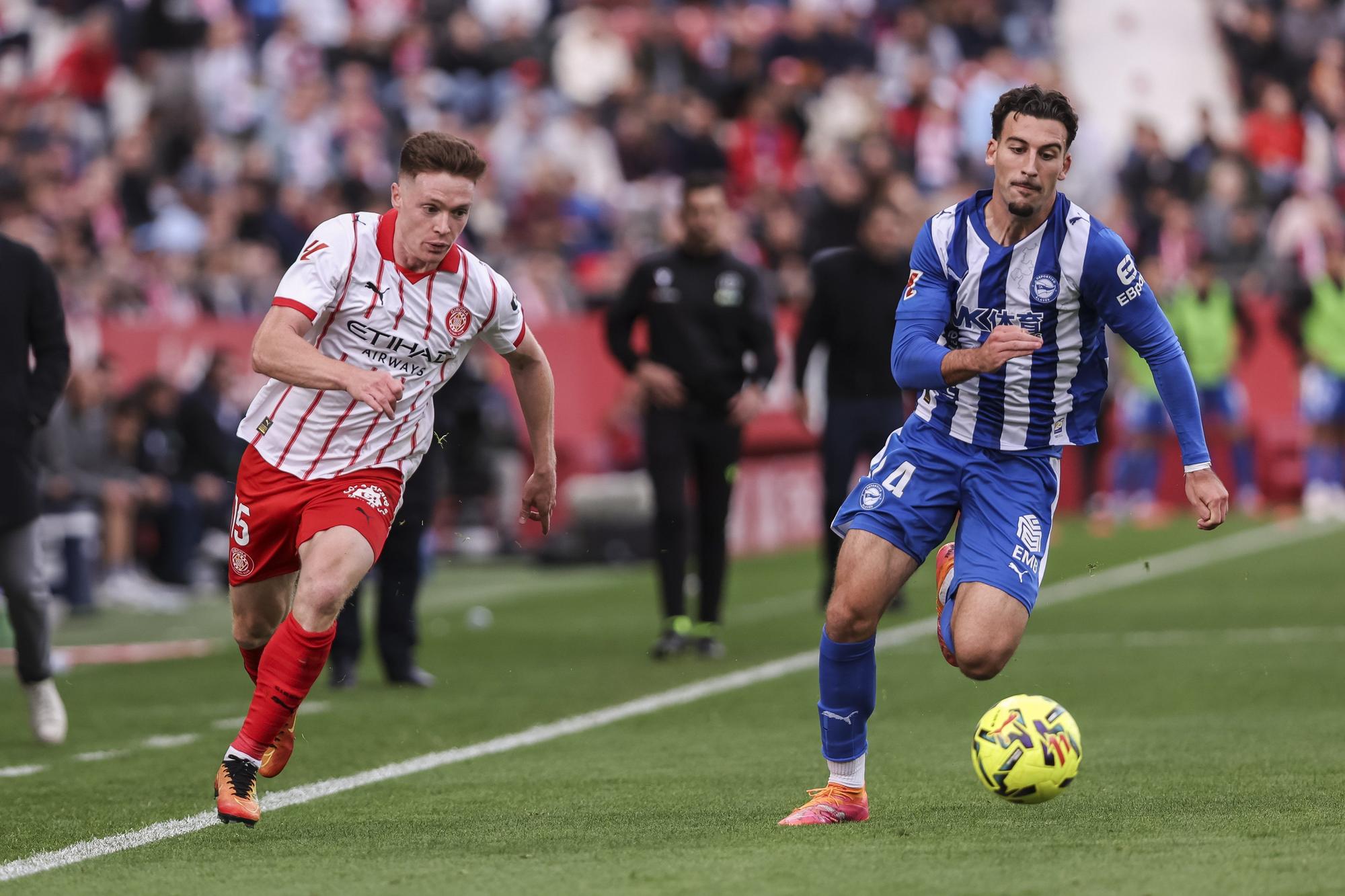 En imágenes: Todas las fotos del Girona FC - Alavés en el estadio Montilivi