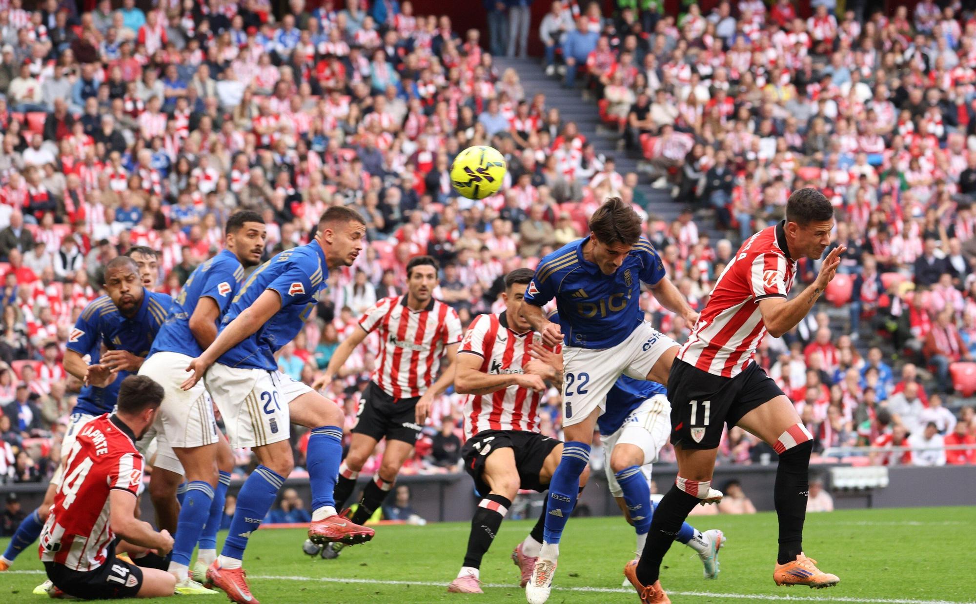 Athletic-Real Oviedo, en imágenes