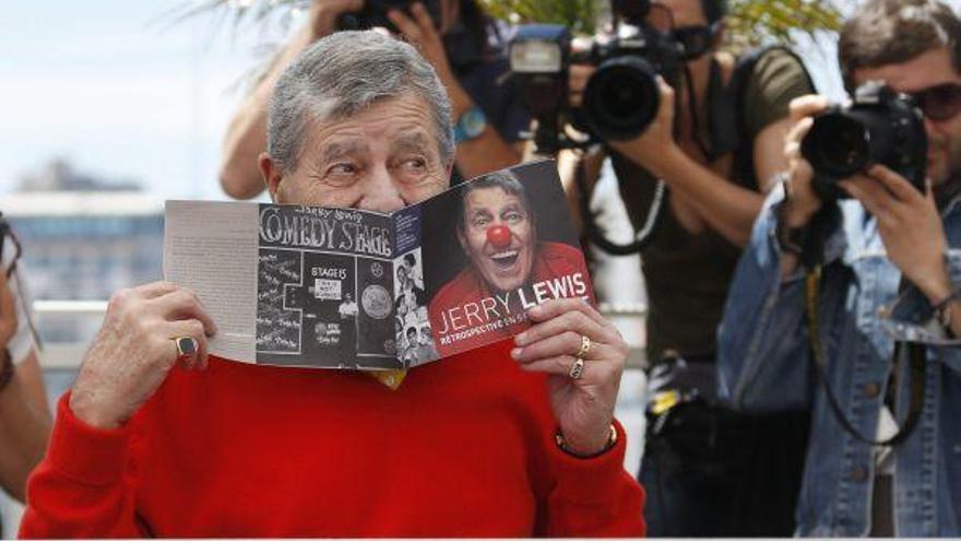 El actor estadounidense Jerry Lewis.
