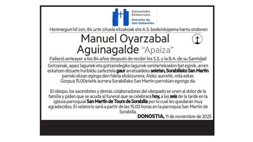 Manuel Oyarzabal Aguinagalde