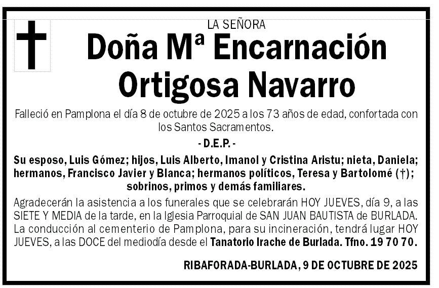 Mª Encarnación Ortigosa Navarro