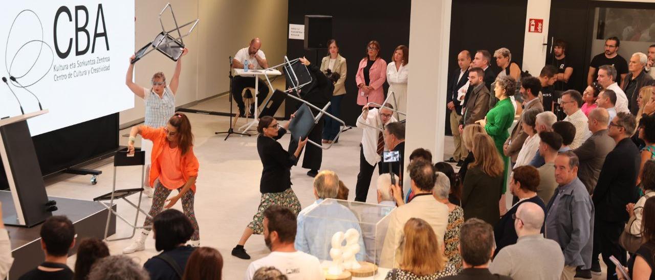 Inauguración del CBA, el nuevo espacio de artes escénicas de Irun