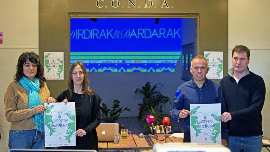 ‘Dirdirak eta Dardarak’, artes lumínicas en la naturaleza