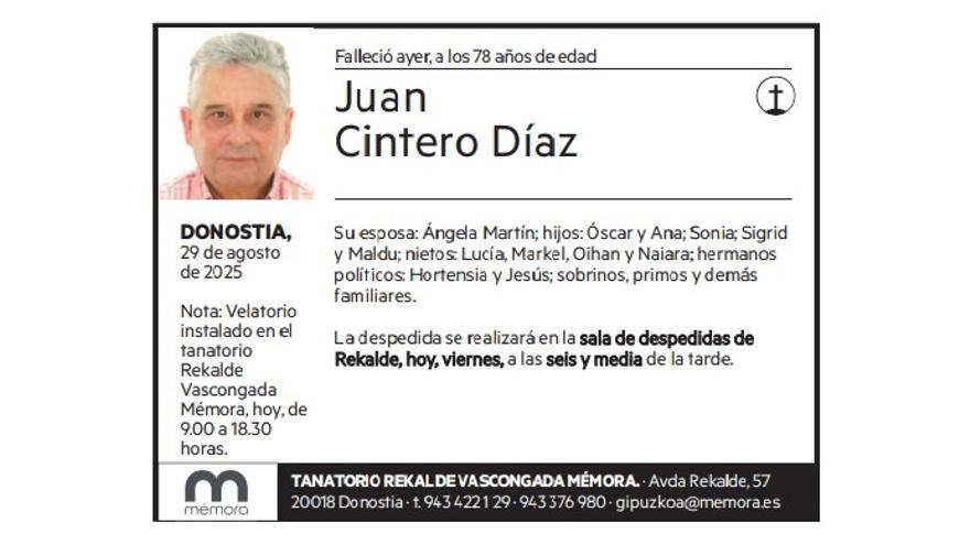 Juan Cintero Díaz