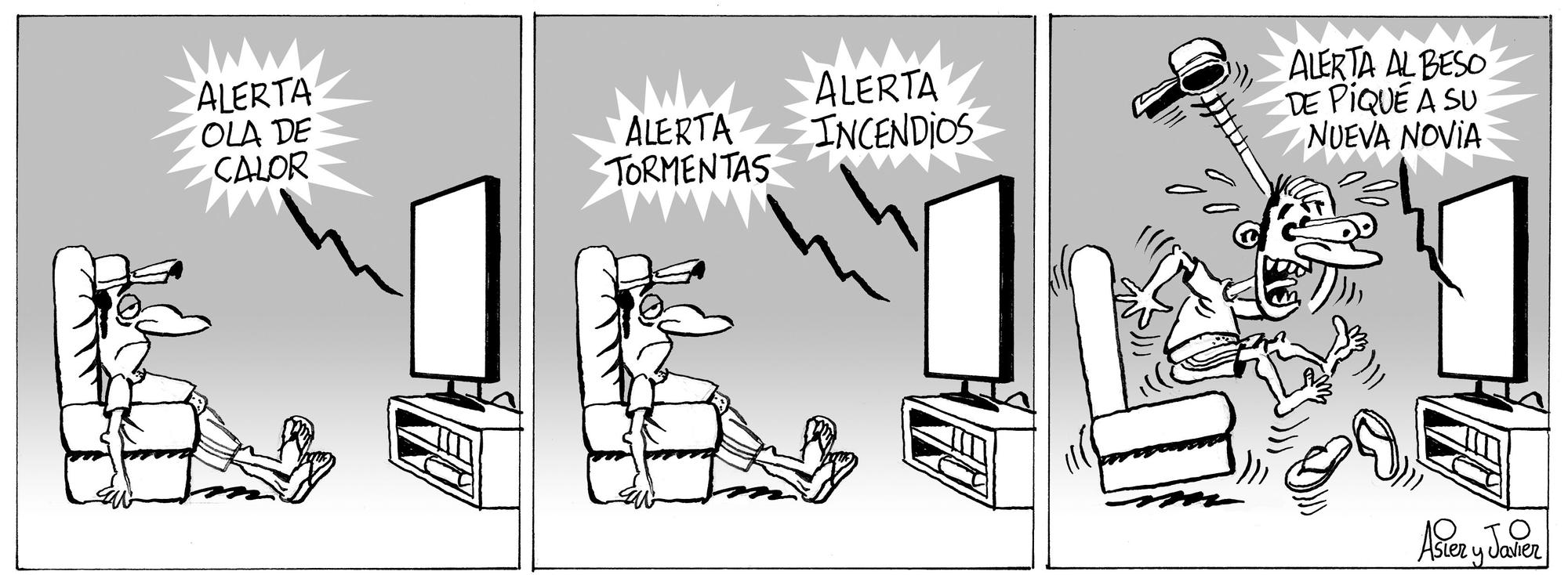 La tira de Asier y Javier del martes 23 de agosto