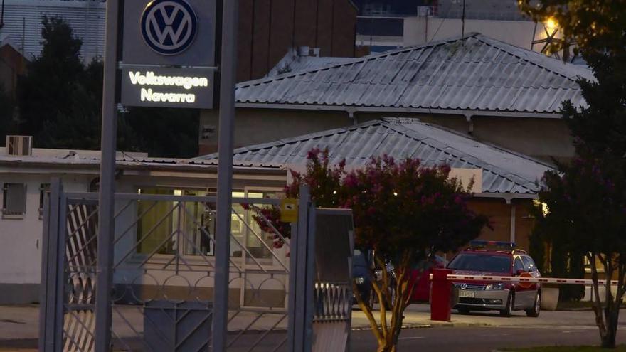 Muere un trabajador de la empresa TEX Construcciones en Volkswagen Navarra