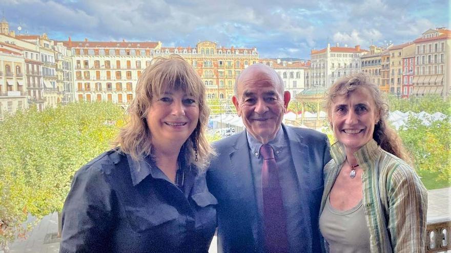 Ollo recibe a Raji Sourani, director y cofundador del Centro Palestino de Derechos Humanos de Gaza