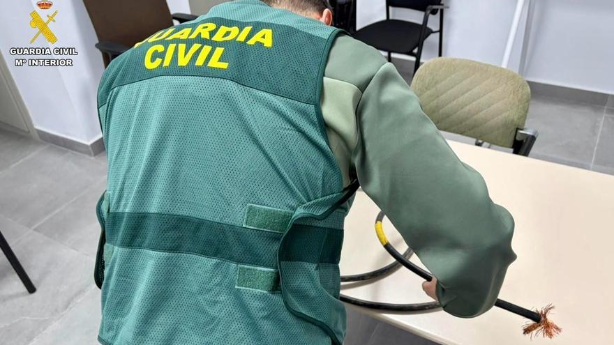 Cuatro detenidos en Navarra por robar 1.900 kilos de cobre y aluminio en el norte de Extremadura