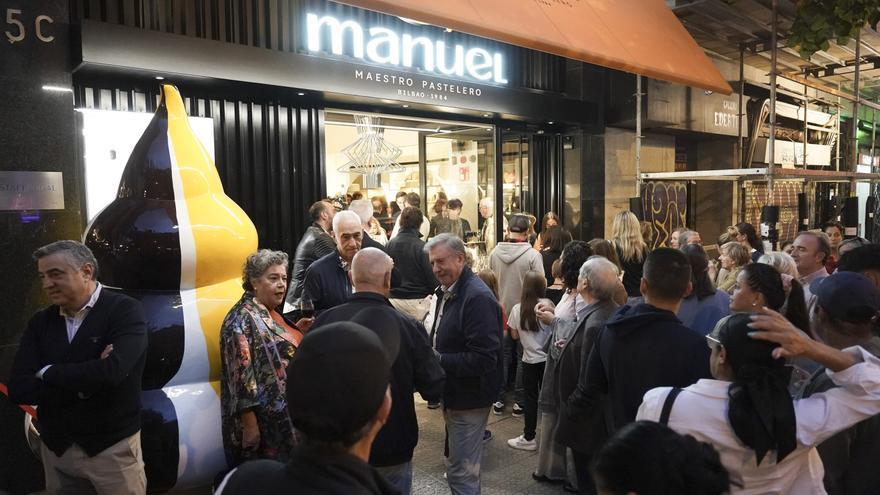 En imágenes: Don Manuel inaugura una nueva pastelería
