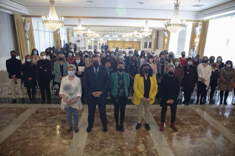 La presidenta de Navarra, María Chivite, clausura