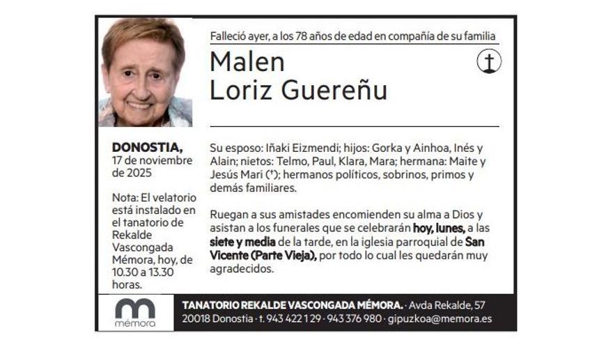 Malen Loriz Guereñu