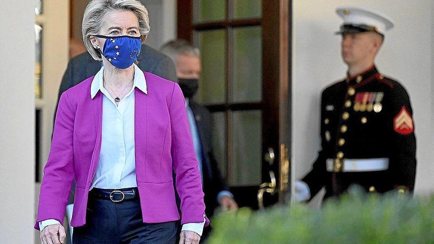 Von der Leyen y Biden coinciden en poner sanciones a Bielorrusia